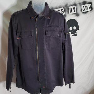 A. Kurtz Canvas Military Jacket Unisex Sz L